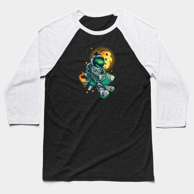 Astronaut Baseball T-Shirt by TambuStore